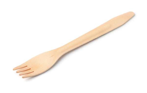 Bagasse Wooden Forks (100 pack)