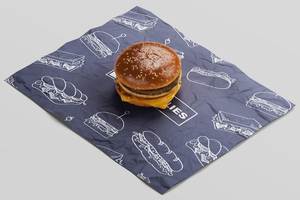 Branded Customised Greaseproof Paper