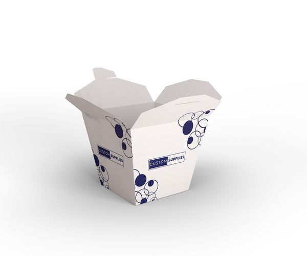 Personalised Printed Noodle Boxes