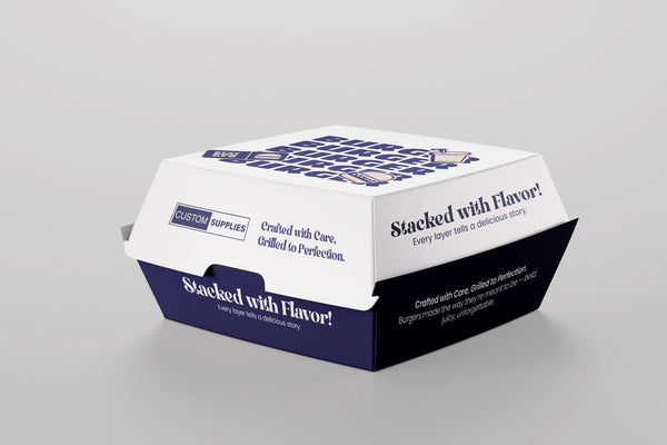 Personalised Burger Boxes