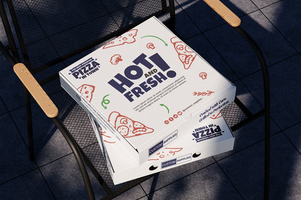 Personalised Pizza Boxes - pizza box printing