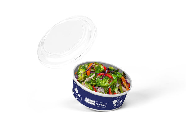 Personalised Circular Salad Bowl